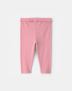 Pack 2 pantalones de canalé con volantes, rosa - Carter's