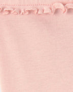 Pack 2 pantalones de canalé con volantes, rosa - Carter's