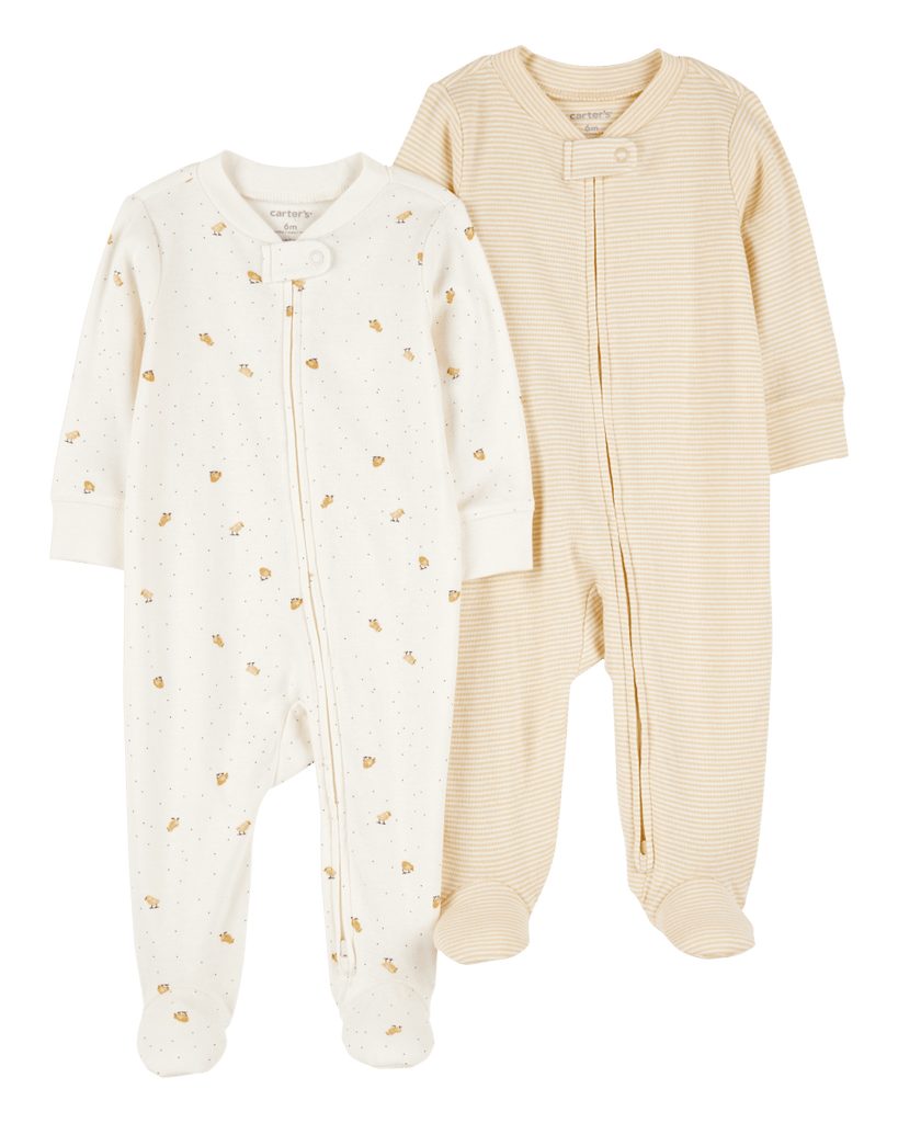 Pack 2 pijamas con diseño rayas - Carter's