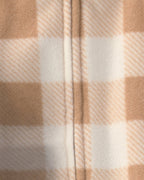 Pack 2 pijamas de polar con cremallera, cuadros y animales - Carter's