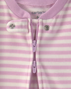 Pack 2 pijamas de polar con cremallera, pájaros en rosa - Carter's