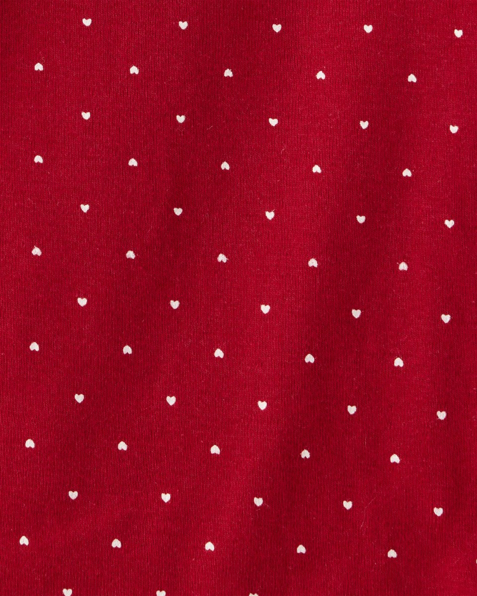 Pack 4 bodies de manga larga con estampados florales, leopardo y bastones de caramelo para bebé niña - Carter's