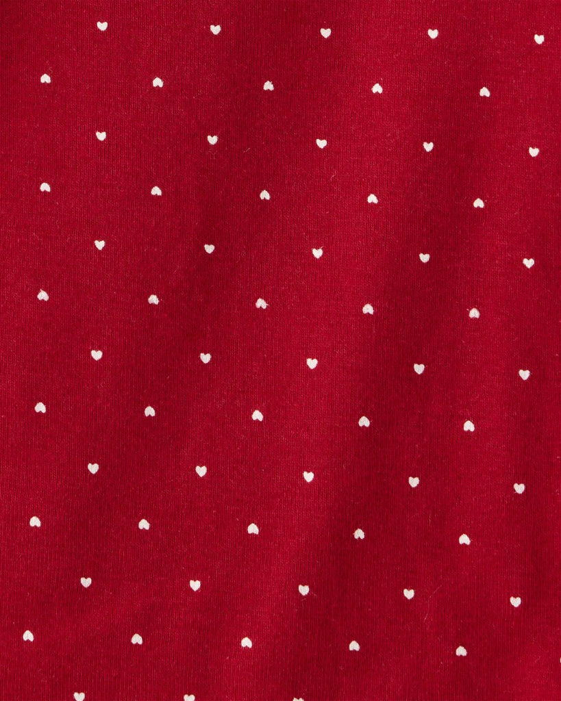 Pack 4 bodies de manga larga con estampados florales, leopardo y bastones de caramelo para bebé niña - Carter's
