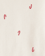 Pack 4 bodies de manga larga con estampados navideños "my first christmas" - Carter's