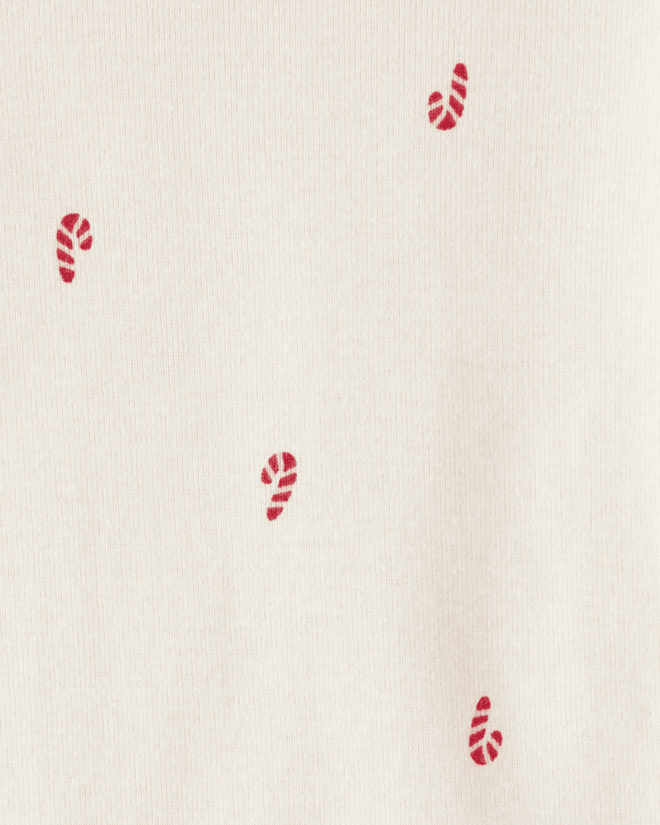 Pack 4 bodies de manga larga con estampados navideños "my first christmas" - Carter's