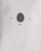 Pack 4 bodies de manga larga con koalas y zorros lila/rosa - Carter's