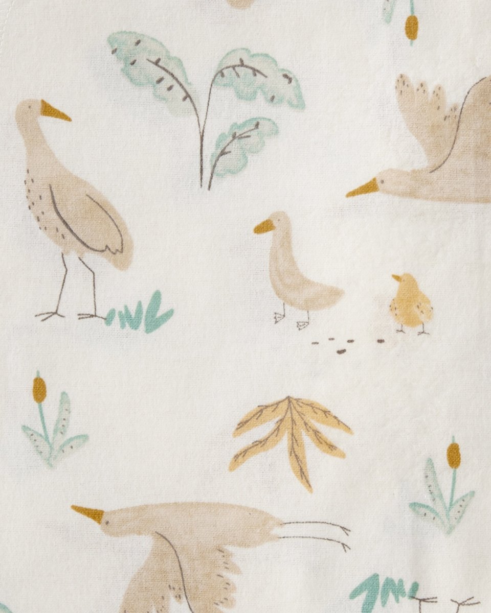 Pack 4 mantas recibidoras diseño cigüeñas - Carter's