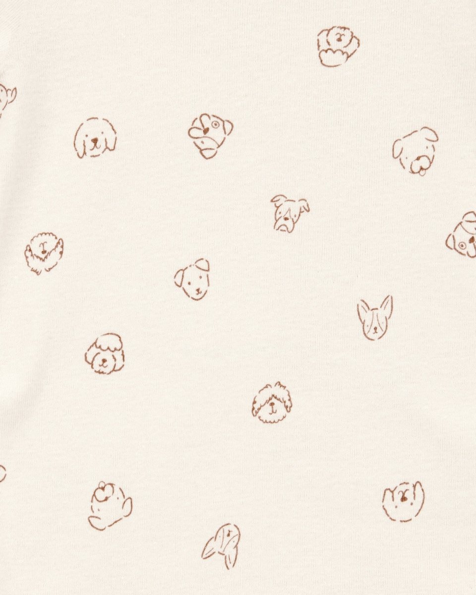 Pack cinco bodies algodón diseño perro - Carter´s