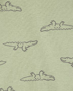 Pack cinco bodies de algodón, diseño safari - Carter's