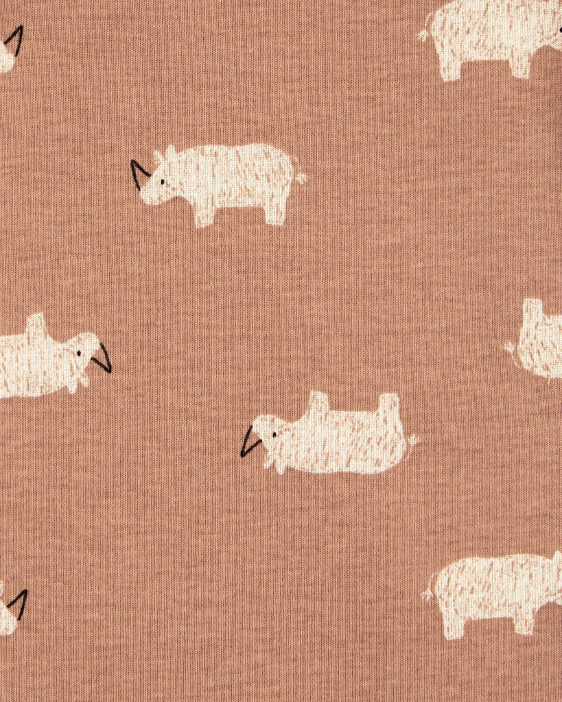 Pack cinco bodies de algodón, diseño safari - Carter´s