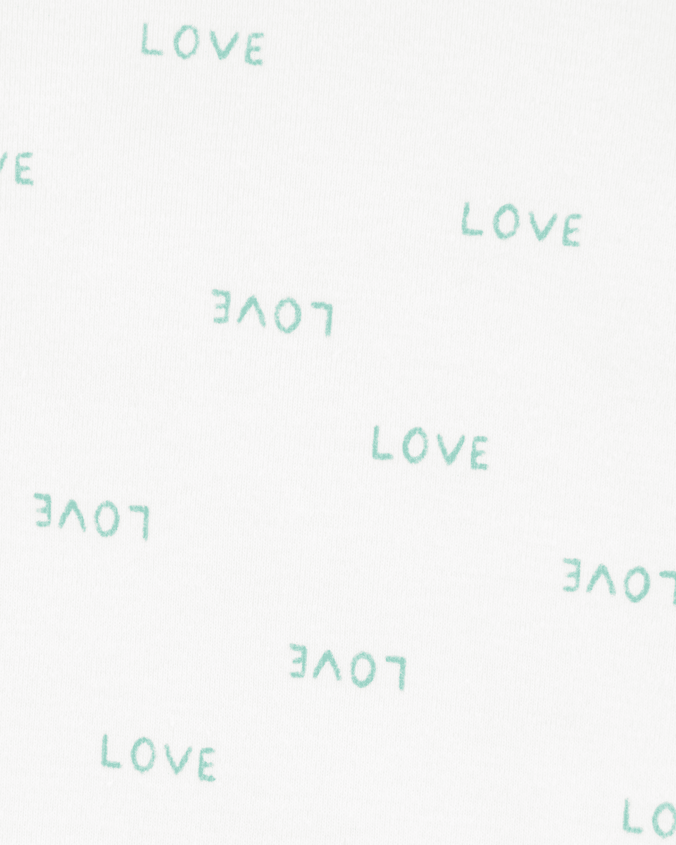 Pack cinco bodies de algodón, originales - Carter's