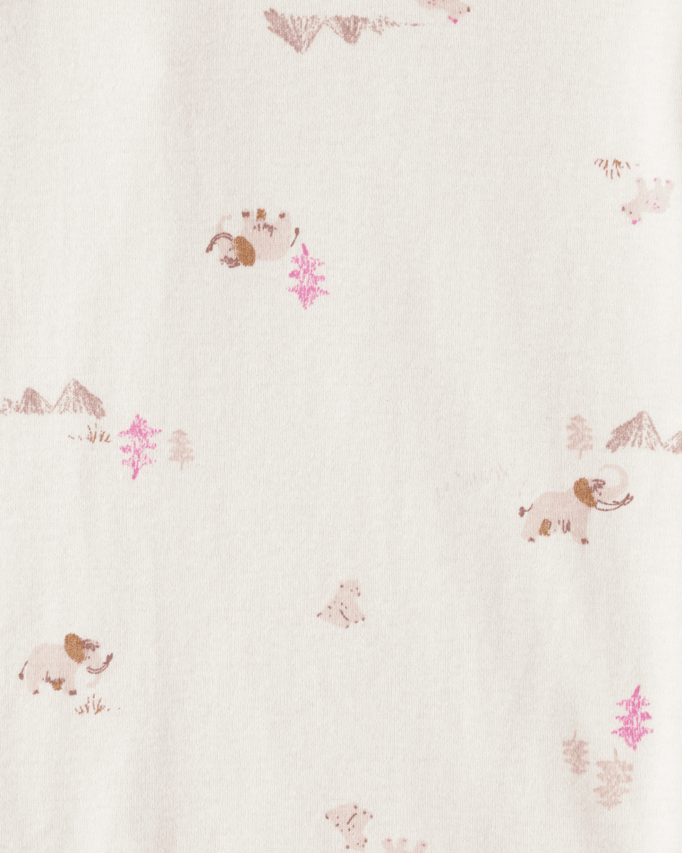 Pack cinco piezas body manga corta floral y oso - Carter's