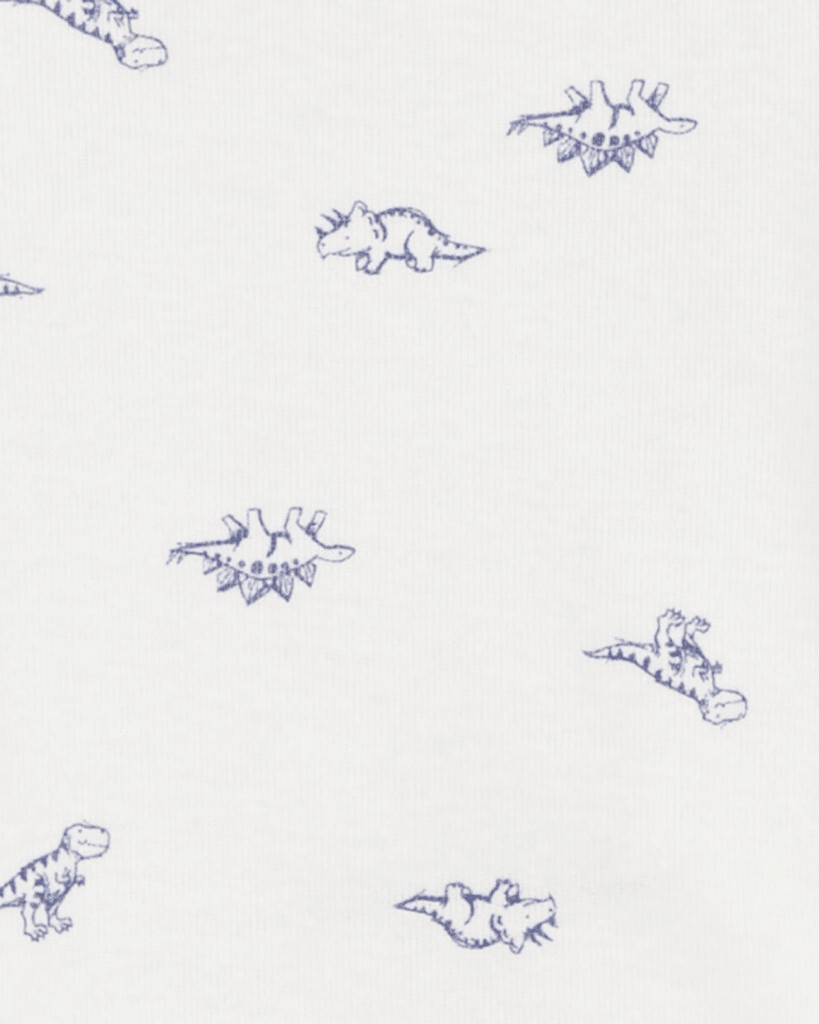 Pack cuatro bodies diseño dinosaurios y rayas - Carter's