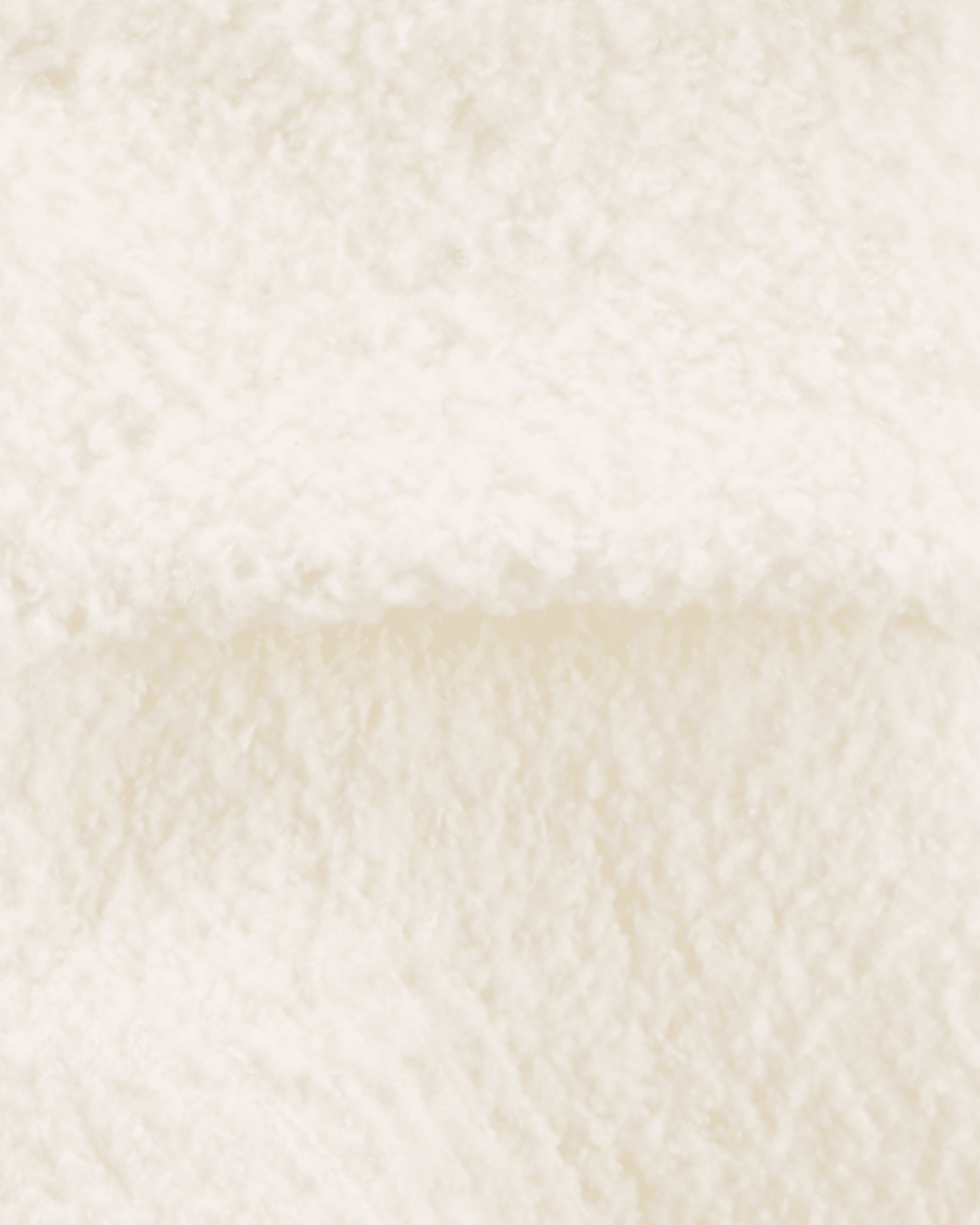 Pack cuatro pares calcetines chenilla blancas - Carter's
