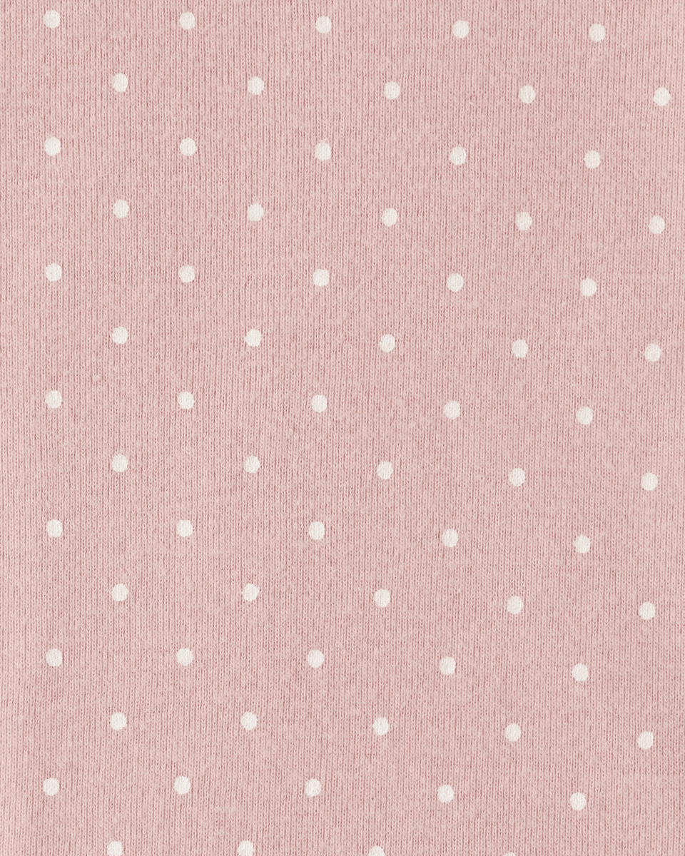 Pack cuatro piezas body manga larga con diseño de oso malva - Carter's