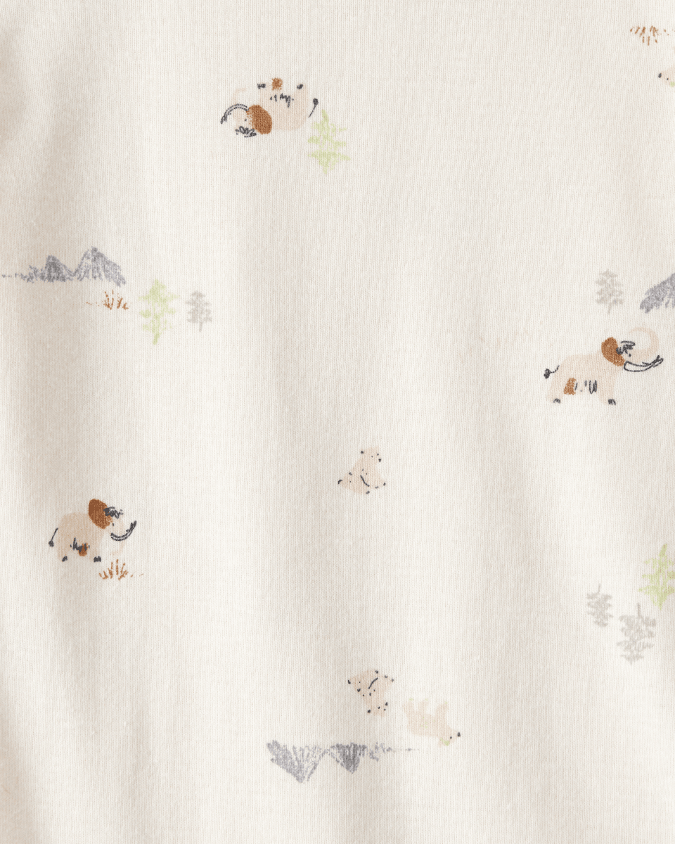 Pack cuatro piezas body manga larga con diseño de oso - Carter's