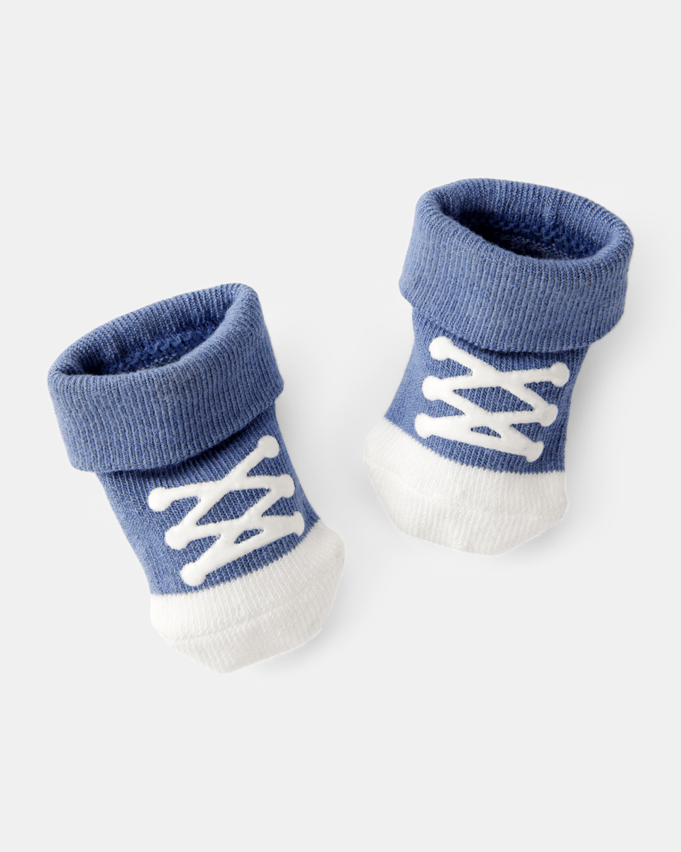 Pack dos calcetines diseño zapatillas - Carter's