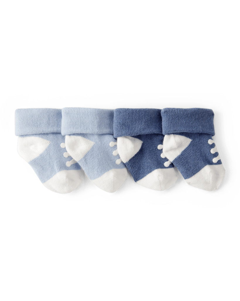 Pack dos calcetines diseño zapatillas - Carter´s