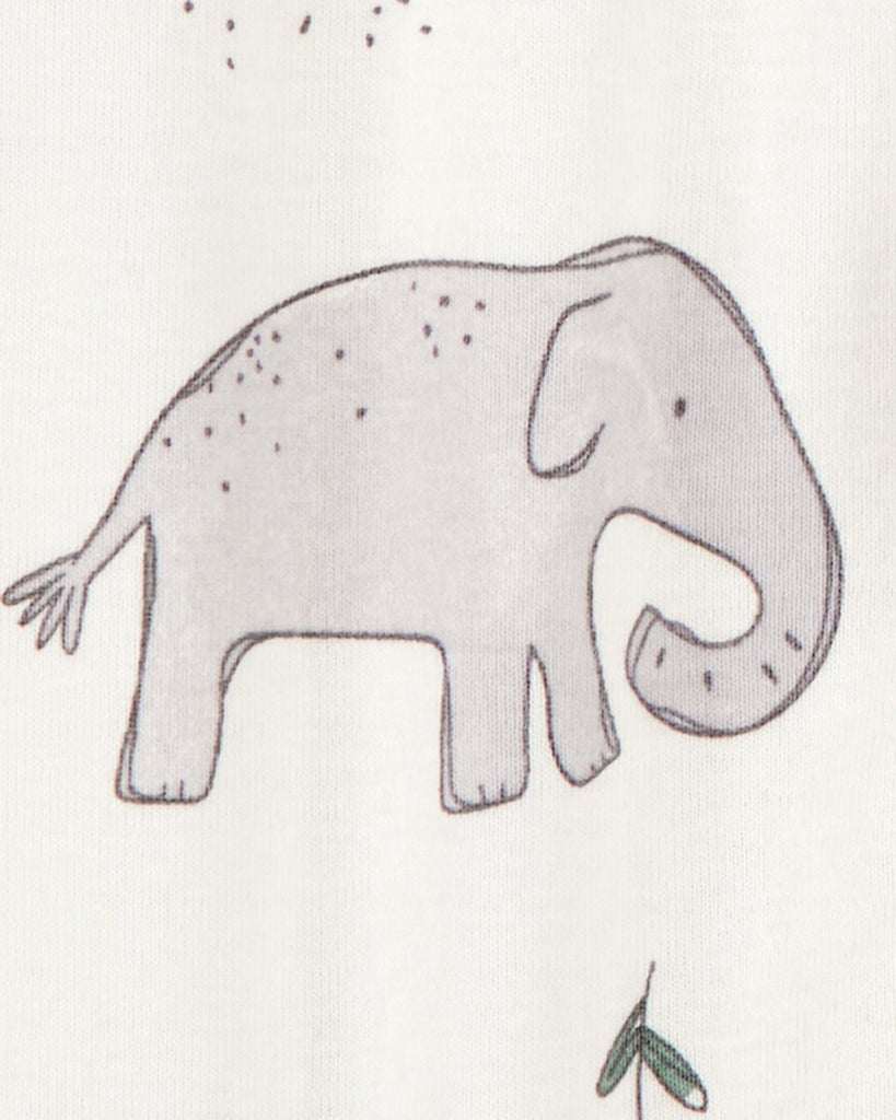 Pack dos pijamas enteros algodón diseño elefante - Carter´s