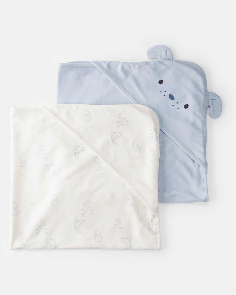 Pack dos toallas con diseño perrito - Carter's