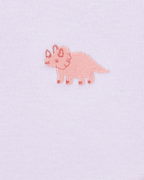 Pack seis bodies largos algodón diseño animales - Carter's