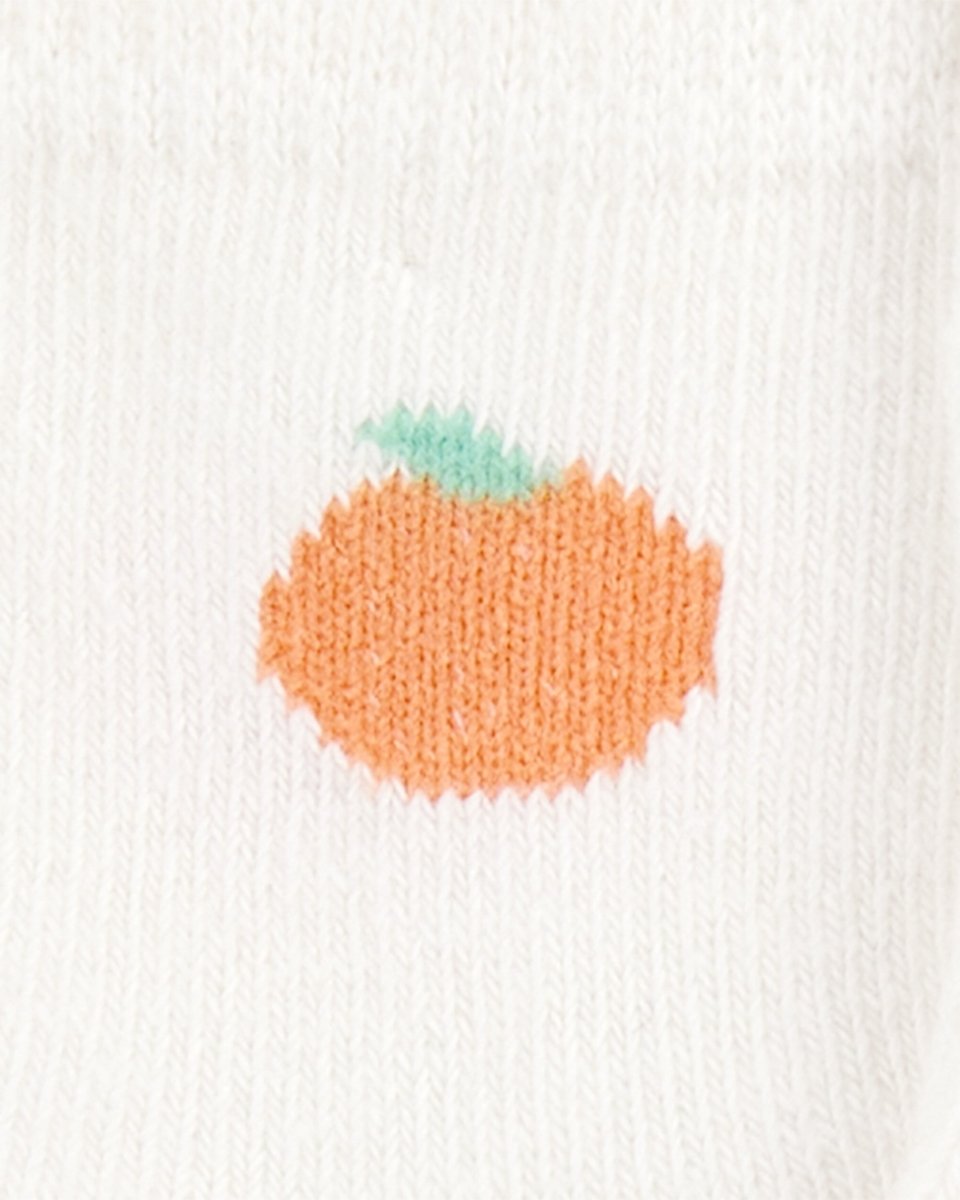 Pack seis pares de calcetines de rizo con estampado de frutas - Carter's