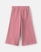 Pantalón ancho de rizo francés con lazo, rosa - Carter's