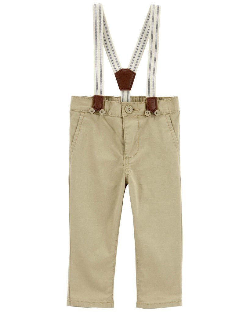 Pantalón básico de algodón para bebé niño - Carter's