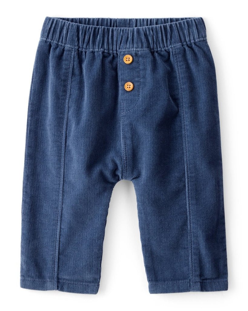 Pantalón de pana azul para bebé niño - Carter's