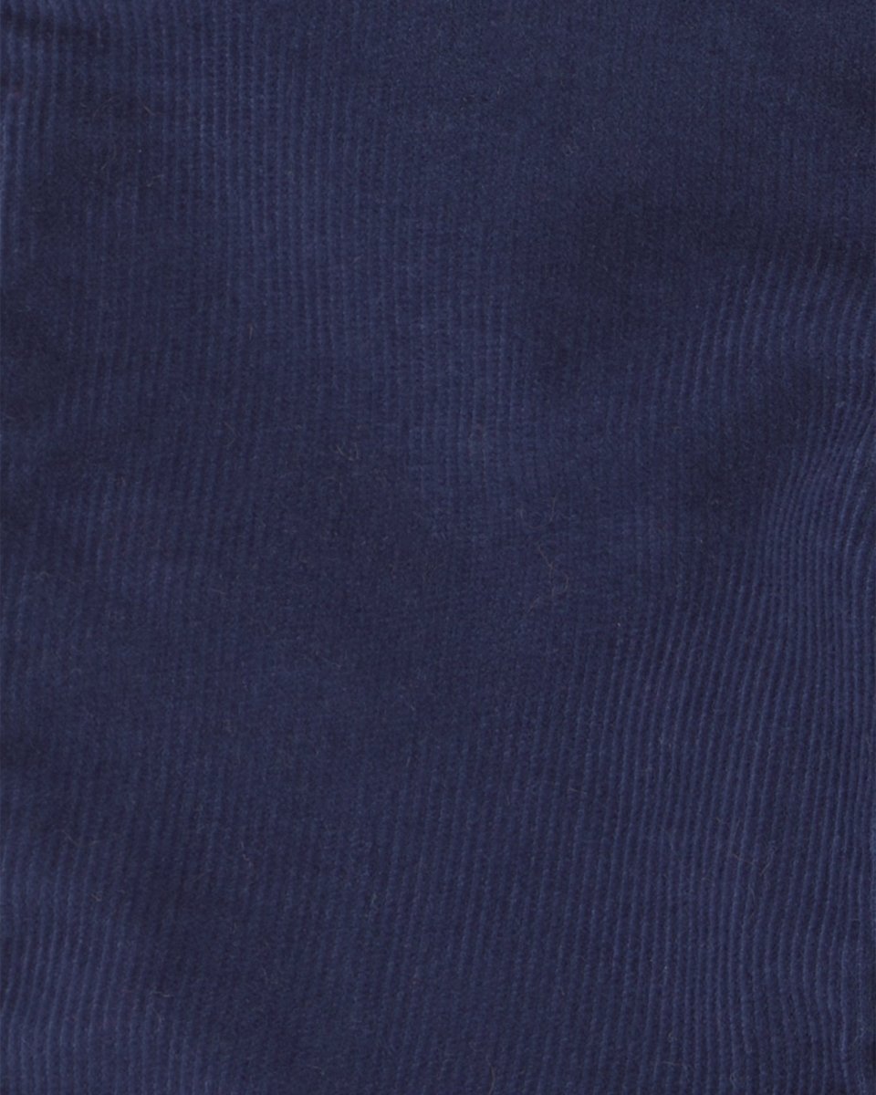 Pantalón de pana elástica con tirantes, azul marino - Carter's