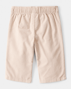 Pantalón de pana marrón recto con cintura elástica - Carter's