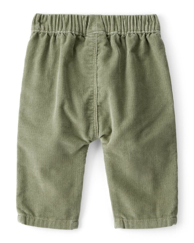 Pantalón de pana verde para bebé niño - Carter's
