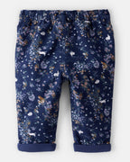 Pantalón estampado morado - Carter's