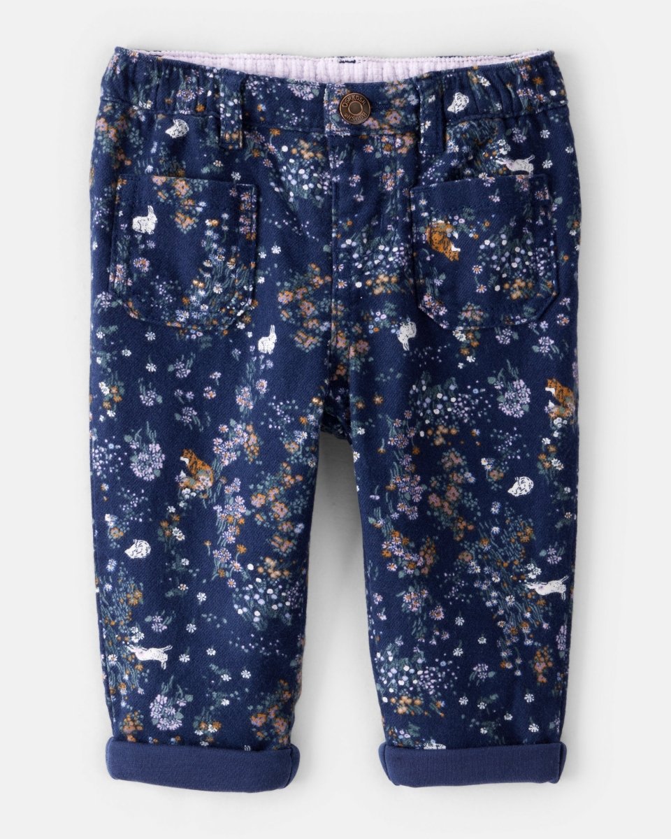 Pantalón estampado morado - Carter's