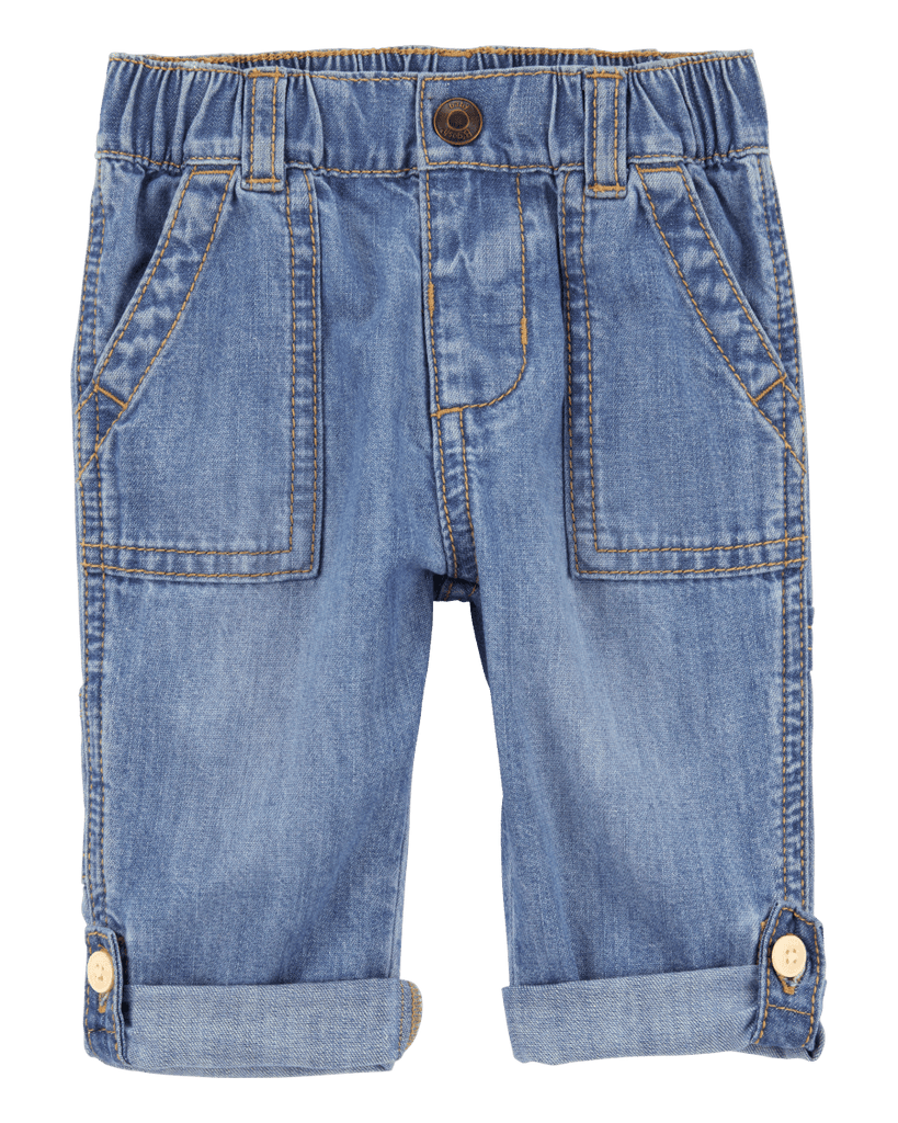 Pantalón vaquero azul claro para bebé niño - Carter's