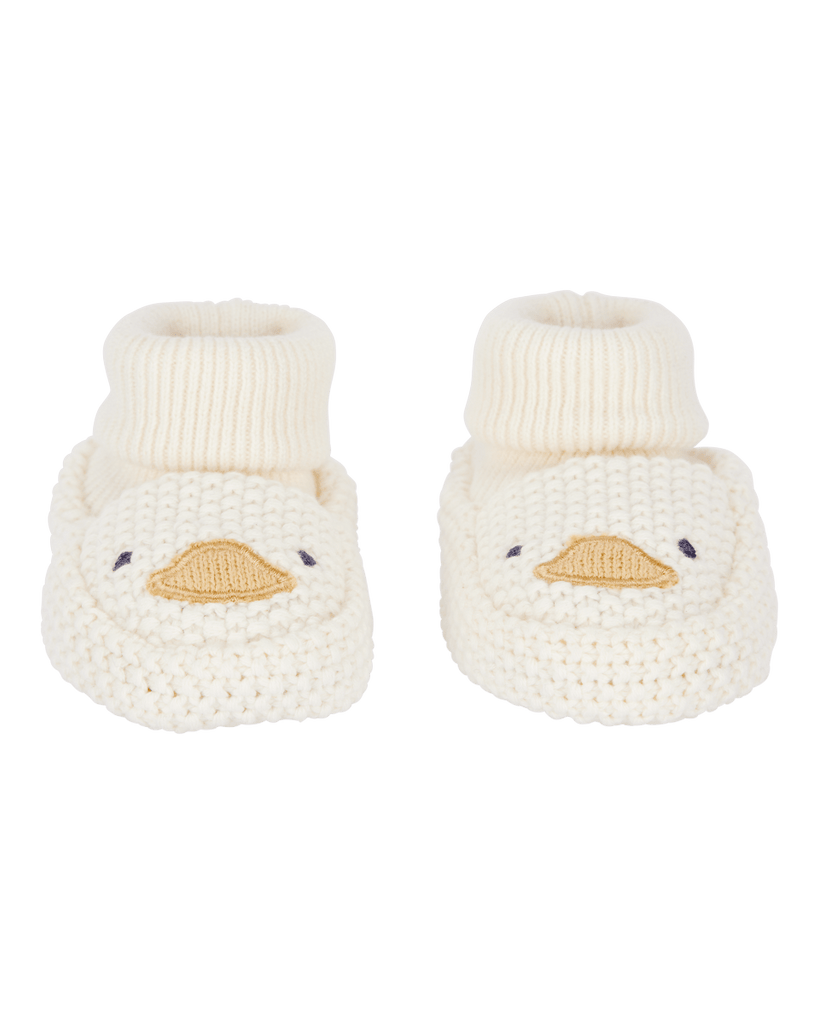 Patucos crochet pato blanco - Carter´s