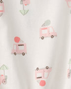 Pelele corto de algodón, diseño camiones de helado - Carter's
