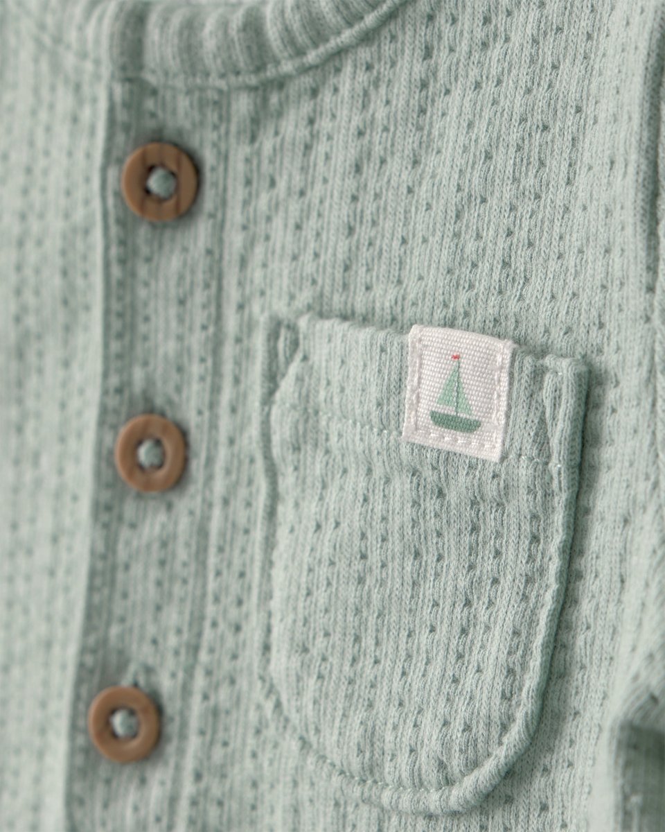 Pelele corto de algodón, diseño pickleball - Carter's