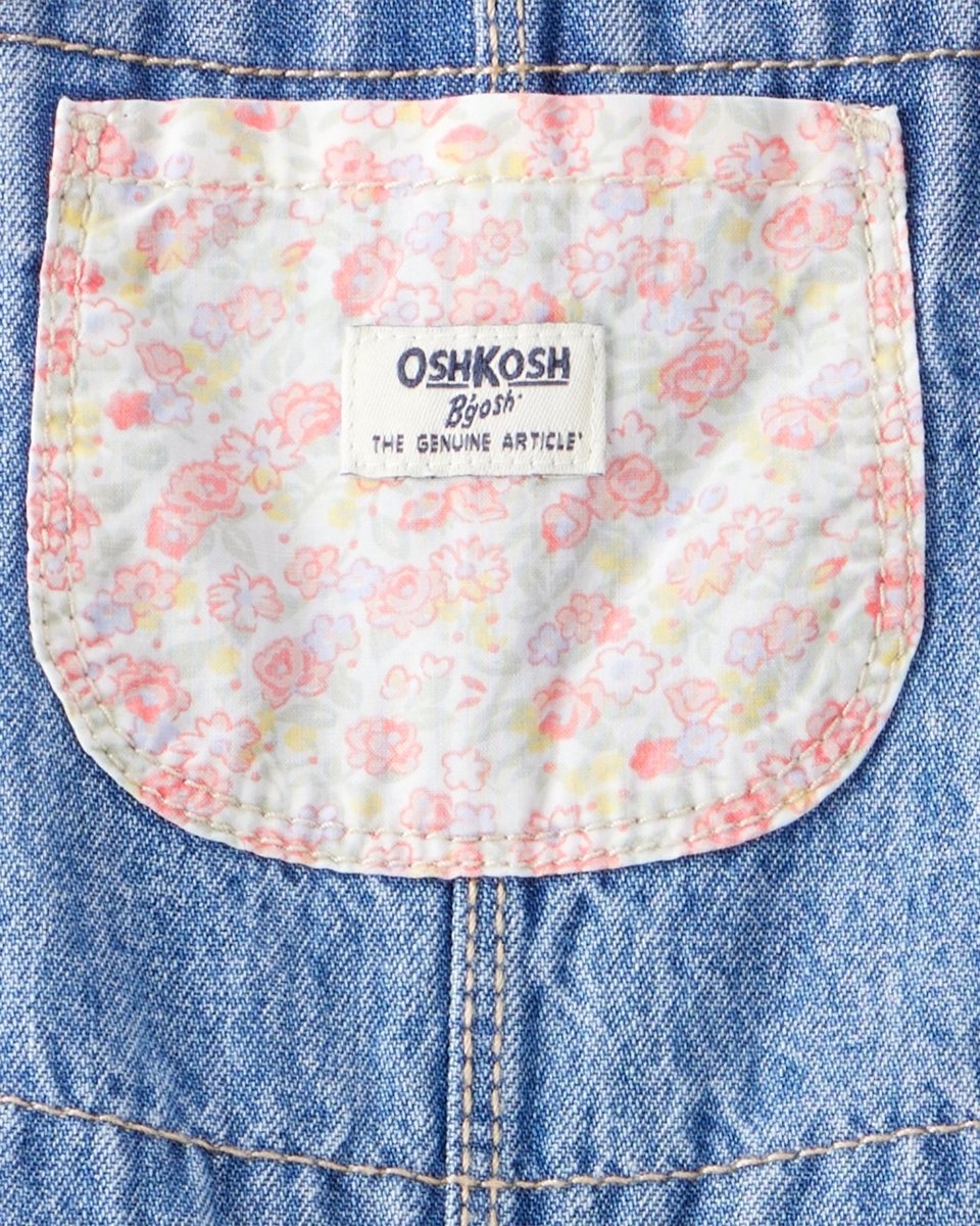 Peto de algodón con diseño floral - Carter's