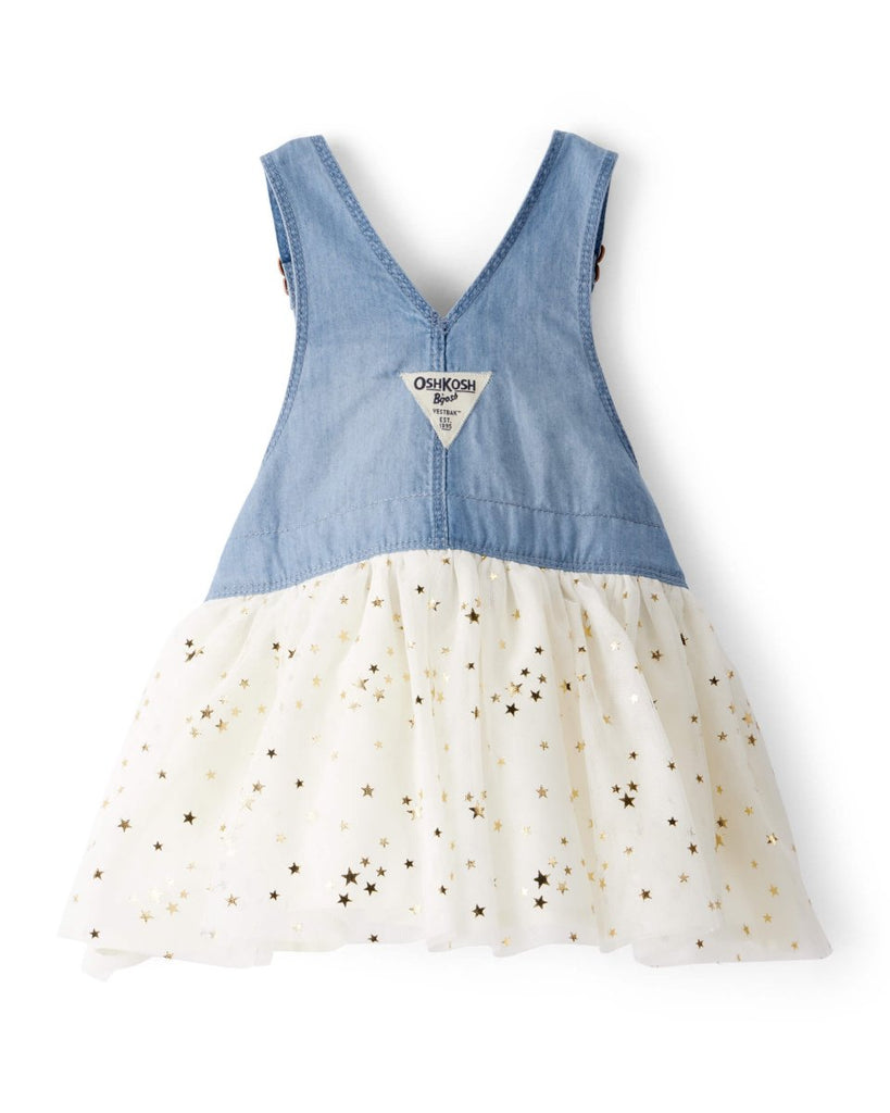 Peto de chambray con falda de tul - Carter's