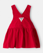 Peto de pana algodón rojo - Carter's