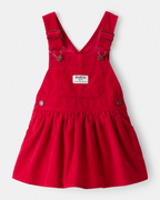 Peto de pana algodón rojo - Carter's