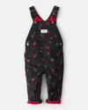Peto de pana con estampado floral