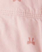 Peto de pana con lazo estampado rosa - Carter's