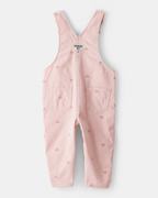 Peto de pana con lazo estampado rosa - Carter's