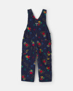 Peto de pana con tirantes ajustables, osos en azul marino - Carter's