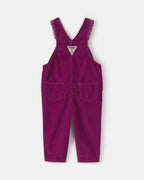 Peto de pana de algodón con remate de puntilla, morado - Carter's