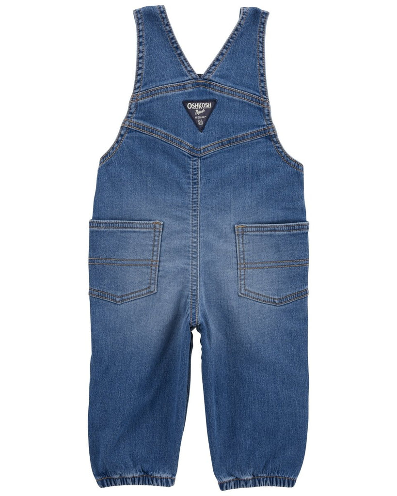 Peto de punto denim Brasstown lavado ozone para bebé niño - Carter's