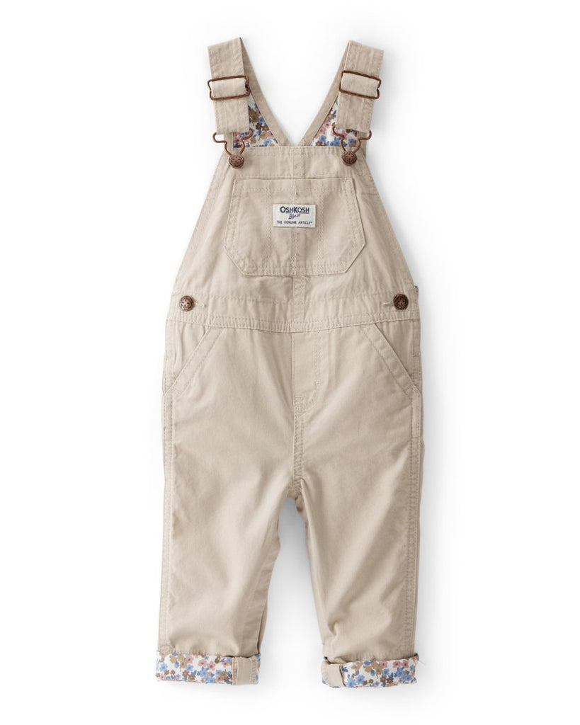 Peto marrón de algodón para bebé niña - Carter's
