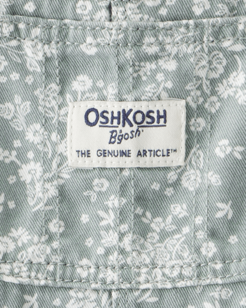 Peto verde estampado floral - Carter's